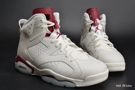 650 Comfortable 6 Jordan 384664-116 Maroon Retro 0822